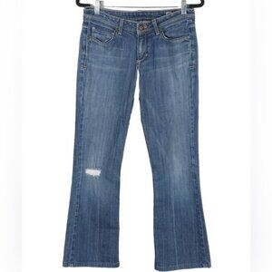 PEOPLE’S LIBERATION USA🇺🇸MADE IRENE 19 BOOT CUT Low Raise Flare Jeans Size 28